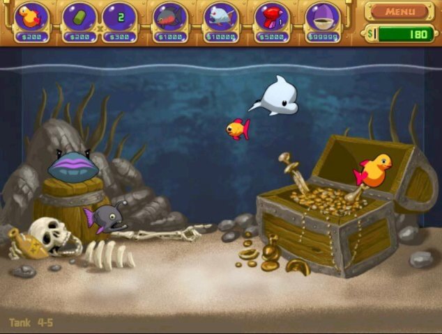 【PC游戏】一款游戏大小仅为11M的童年神作！养鱼点击游戏《怪怪水族箱》-第5张