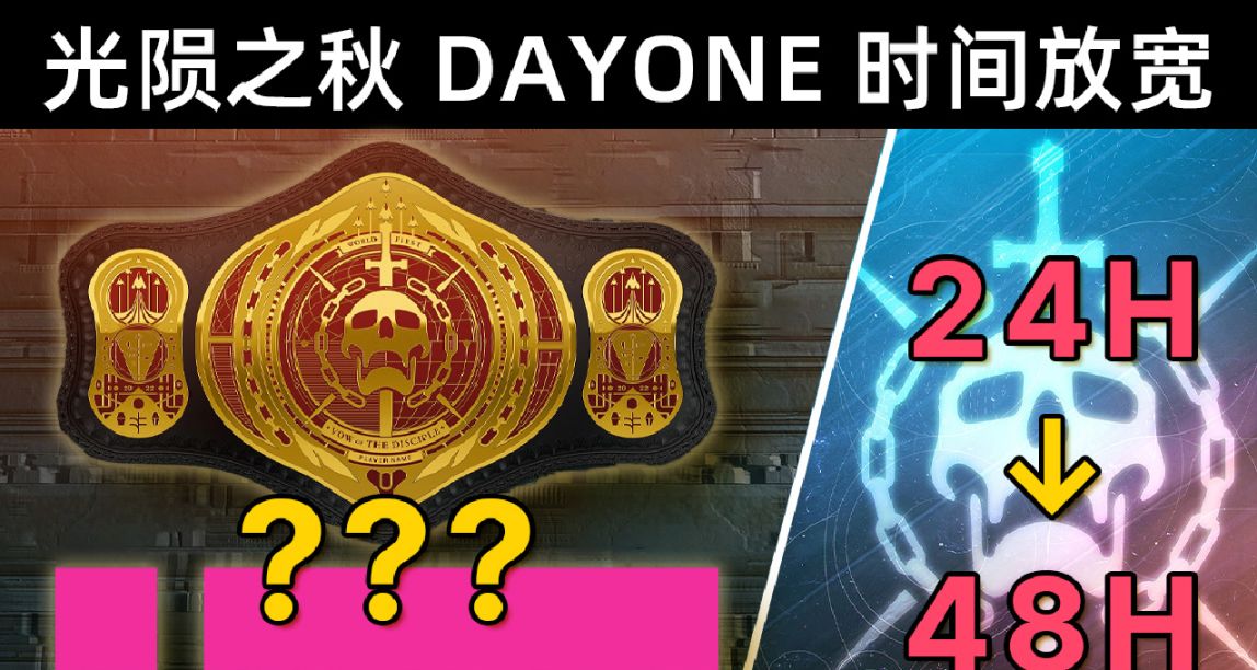 《命運2：光隕之秋》新突襲 DAYONE 時間延長至 48H（統計投票）