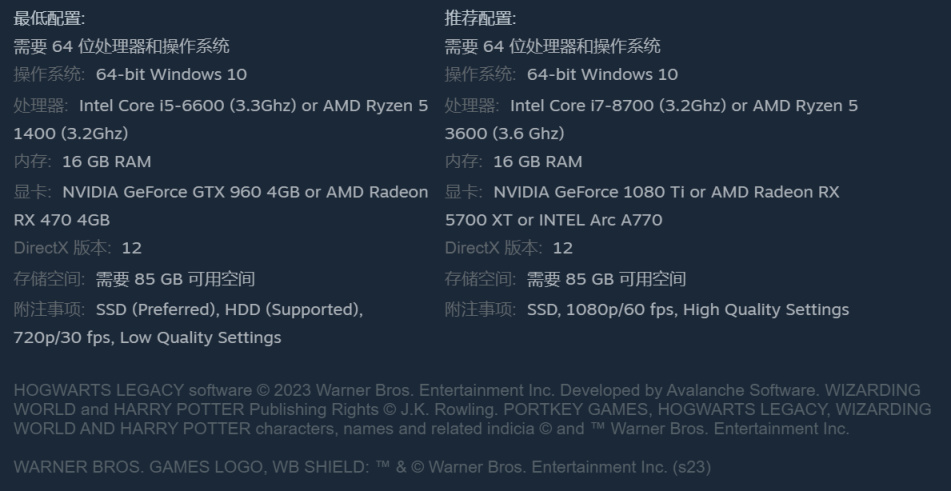 【PC遊戲】開放世界遊戲《霍格沃茨：之遺》上調阿區價格-第9張