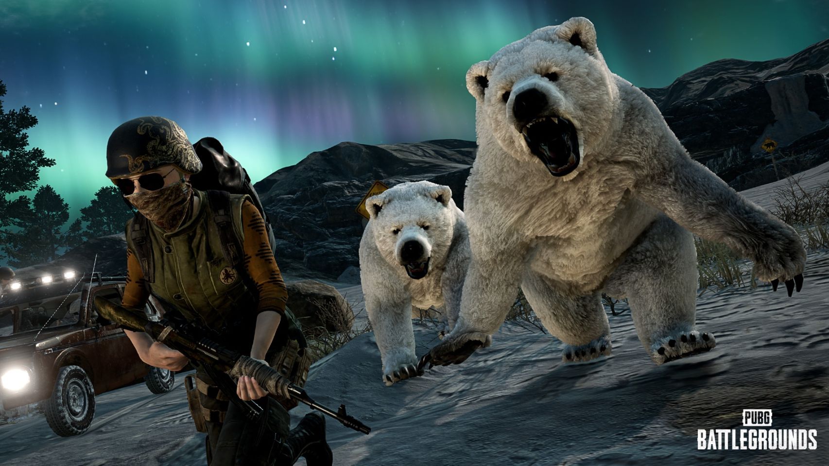 【绝地求生】北极熊与热成像加入战场！分享PUBG22.1版本体验赢惊喜道具奖励-第0张