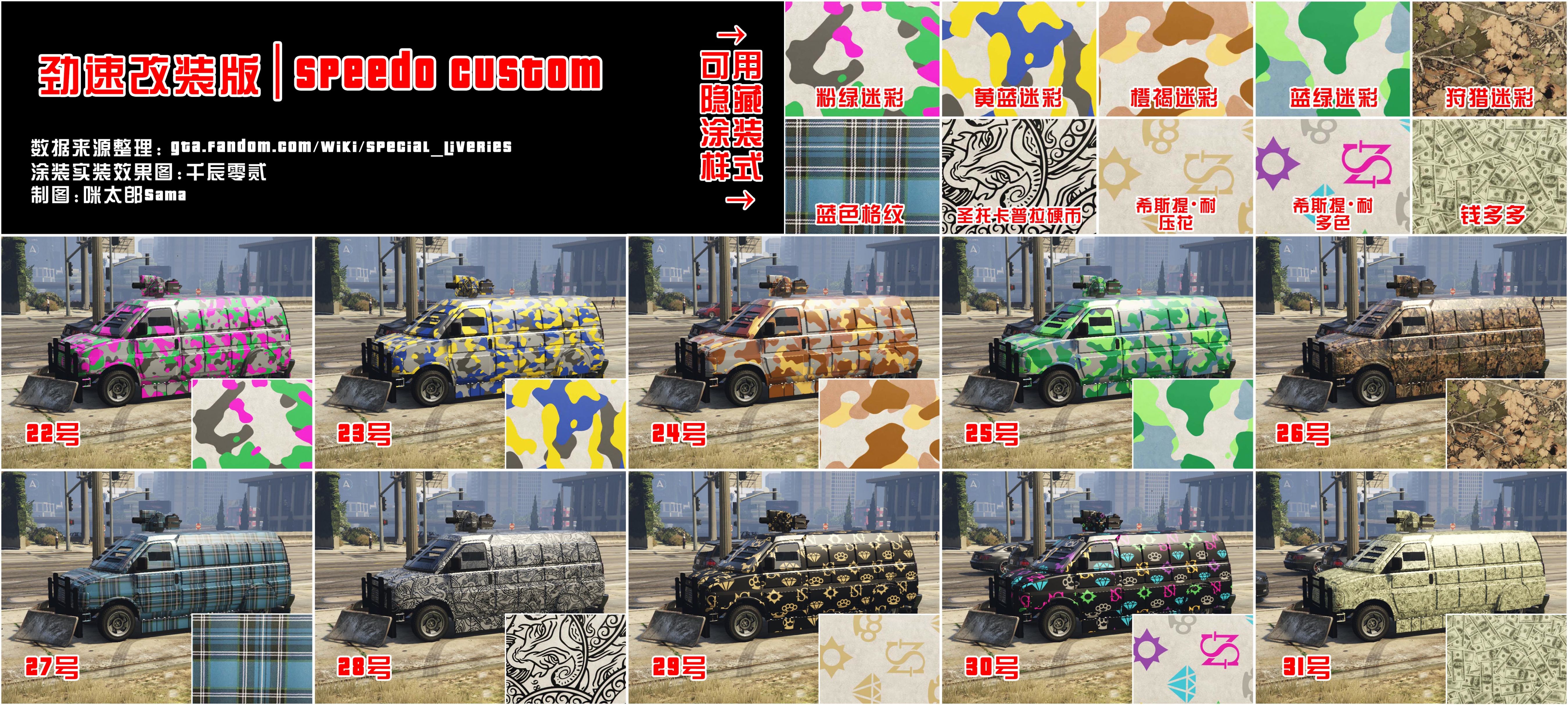【俠盜獵車手5】GTA在線模式:所有載具特殊塗裝盤點/實拍/獲取來源-第37張