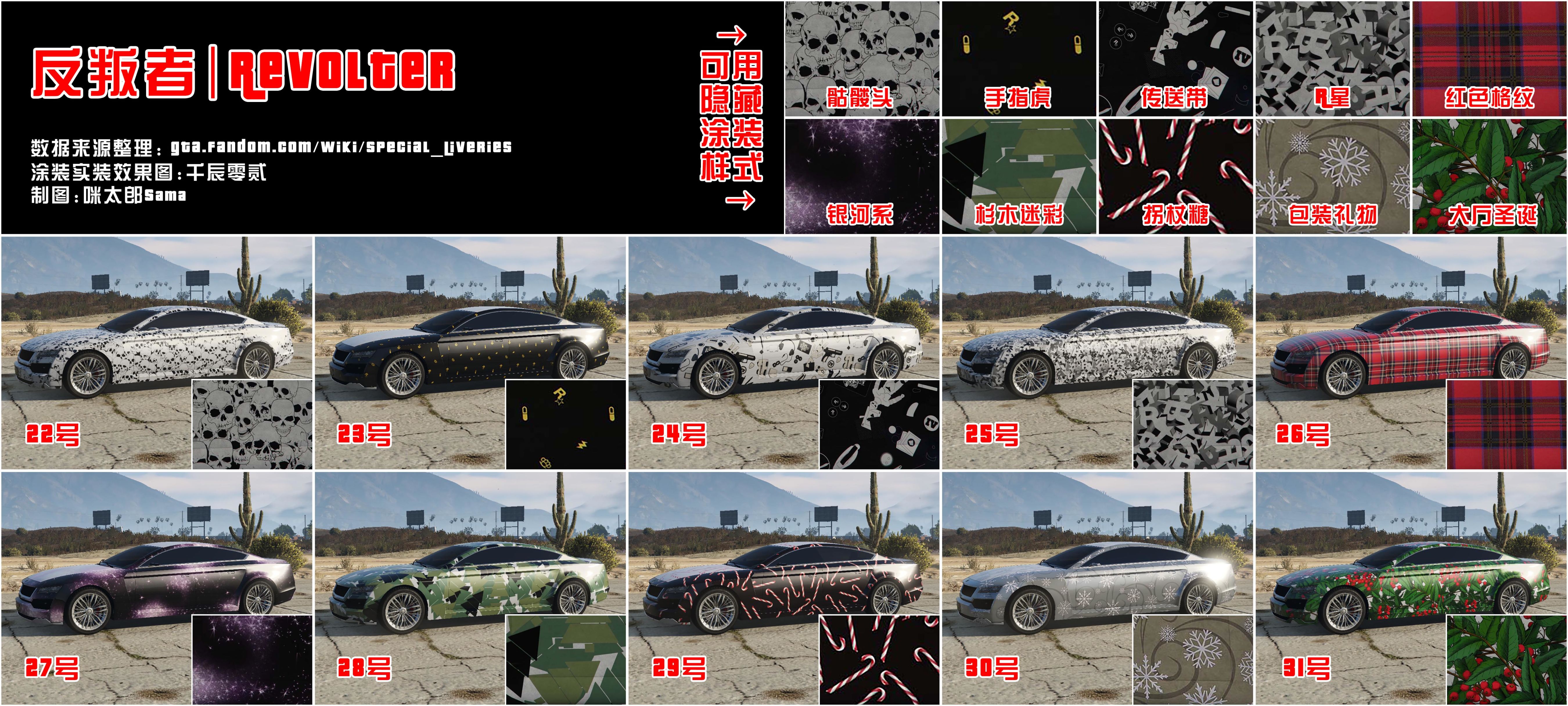 【俠盜獵車手5】GTA在線模式:所有載具特殊塗裝盤點/實拍/獲取來源-第26張