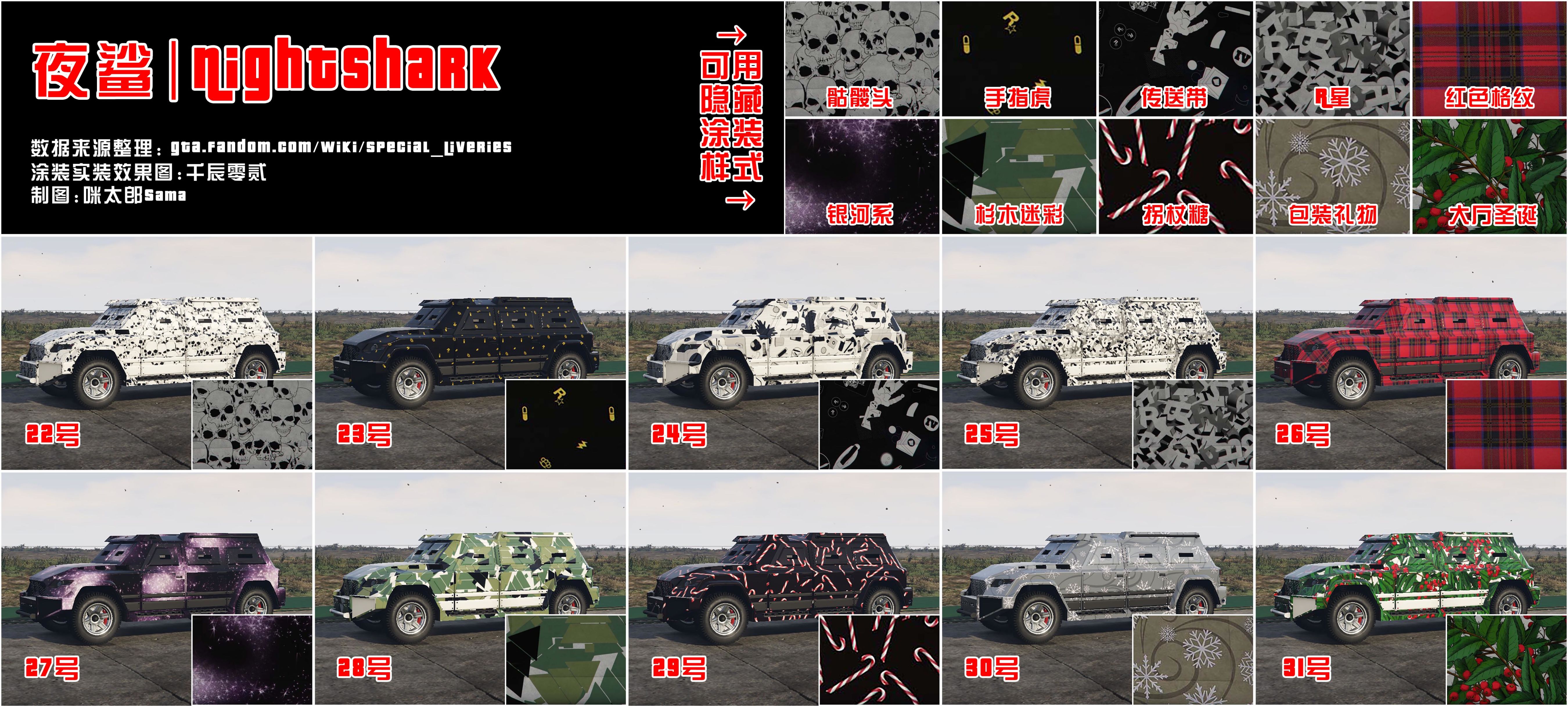 【俠盜獵車手5】GTA在線模式:所有載具特殊塗裝盤點/實拍/獲取來源-第30張