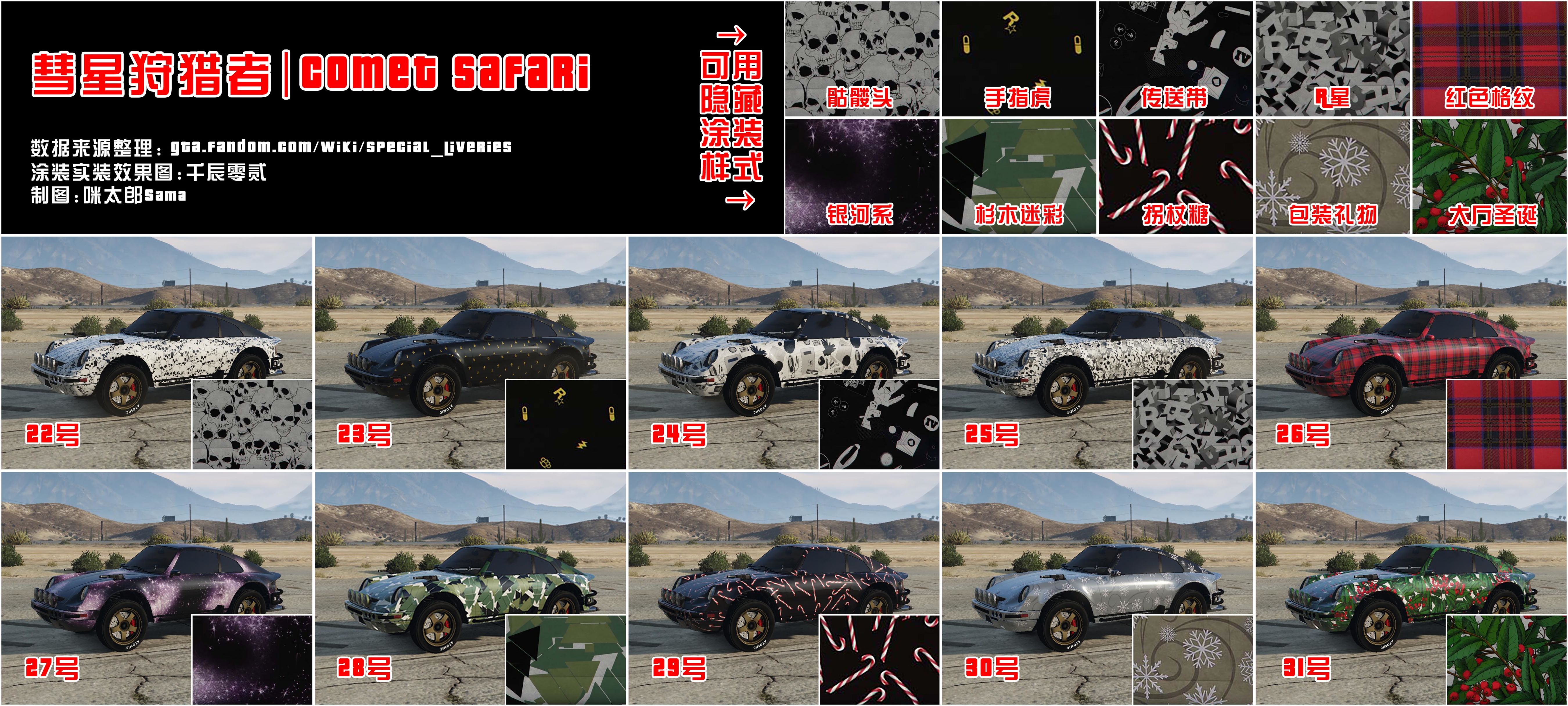 【俠盜獵車手5】GTA在線模式:所有載具特殊塗裝盤點/實拍/獲取來源-第15張