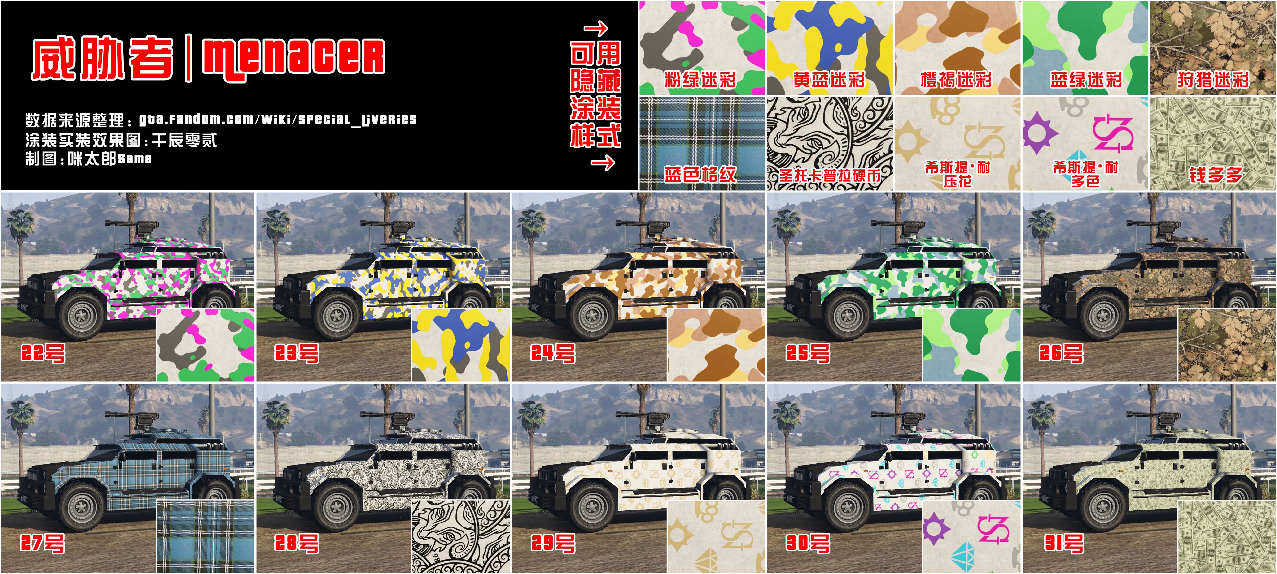 【俠盜獵車手5】GTA在線模式:所有載具特殊塗裝盤點/實拍/獲取來源-第43張