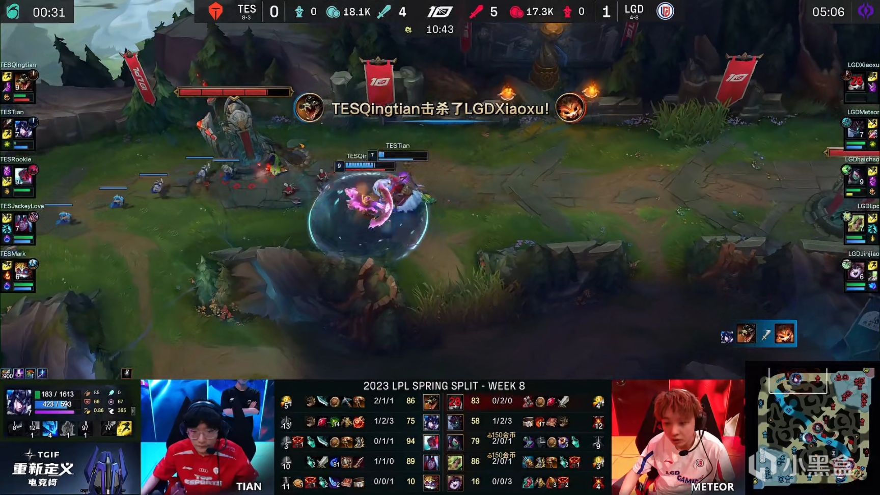 【英雄聯盟】LPL春季賽：Lpc澤麗三殺瘋狂輸出！LGD 2-0 TES！-第4張