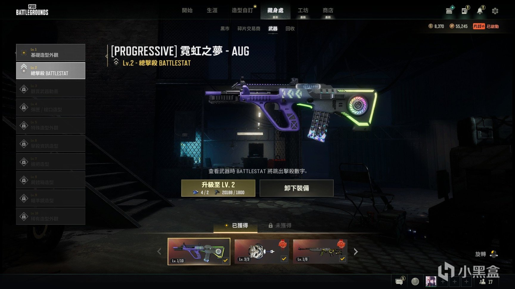 【绝地求生】霓虹之梦-AUG与霓虹之梦-MINI14俩把武器测评-第1张