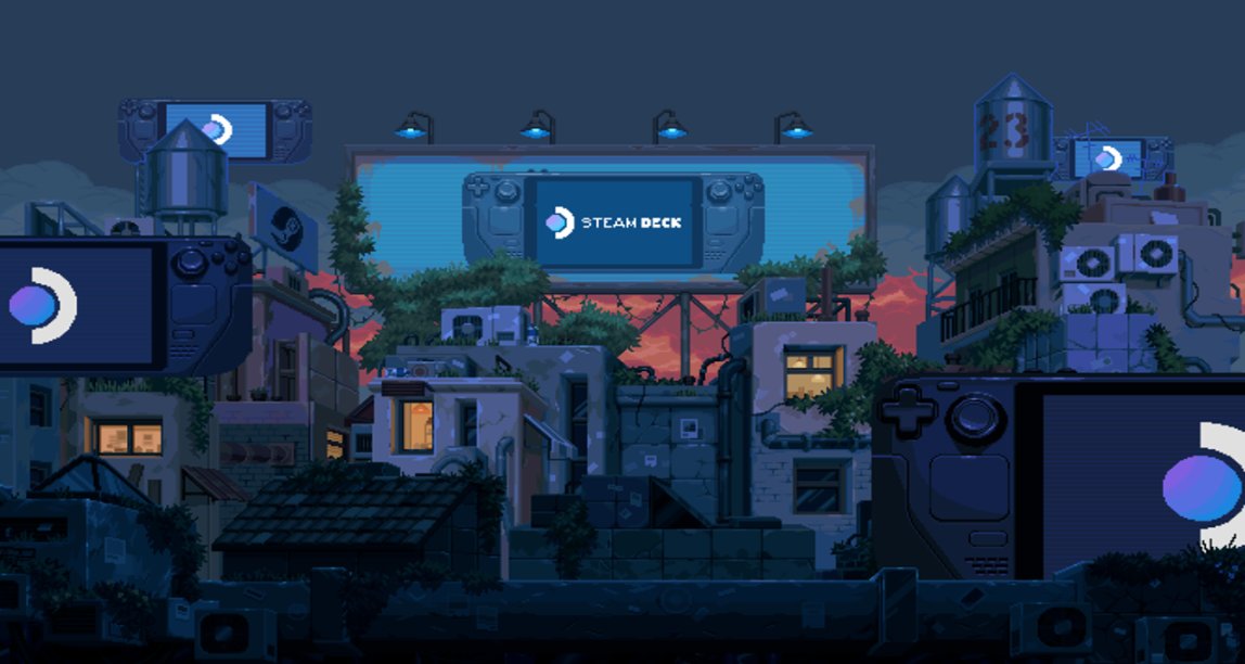 为庆祝Steam Deck问世一周年，限时购买9折特惠