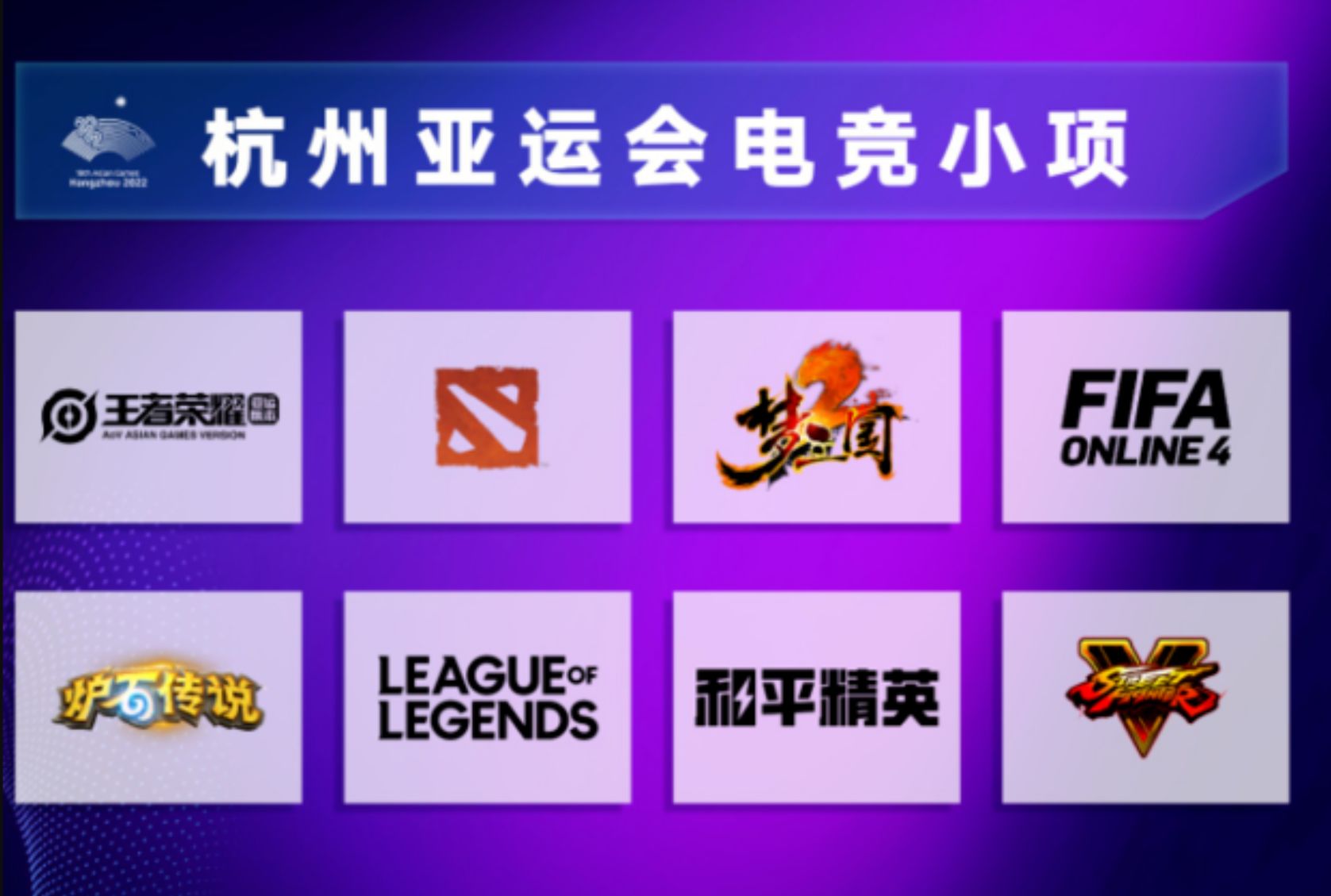 【PC遊戲】官宣！杭州亞運會取消《爐石戰記》項目，電競將設7個比賽項目-第1張