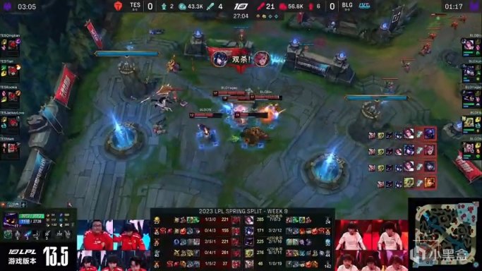 【英雄联盟】LPL春季赛：Elk泽丽线杀JKL！BLG 1-0 TES！-第10张