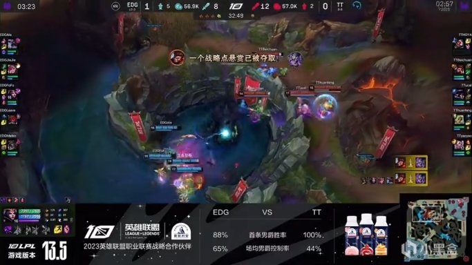 【英雄联盟】LPL春季赛：Leave霞极限反杀翻盘！EDG 2-0 TT！-第11张