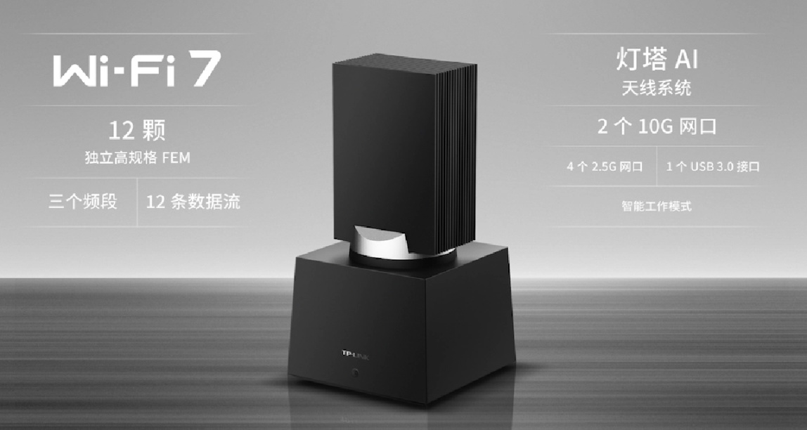 什麼相控陣！TP-LINK 燈塔路由發佈：天線自動旋轉，智能尋找終端