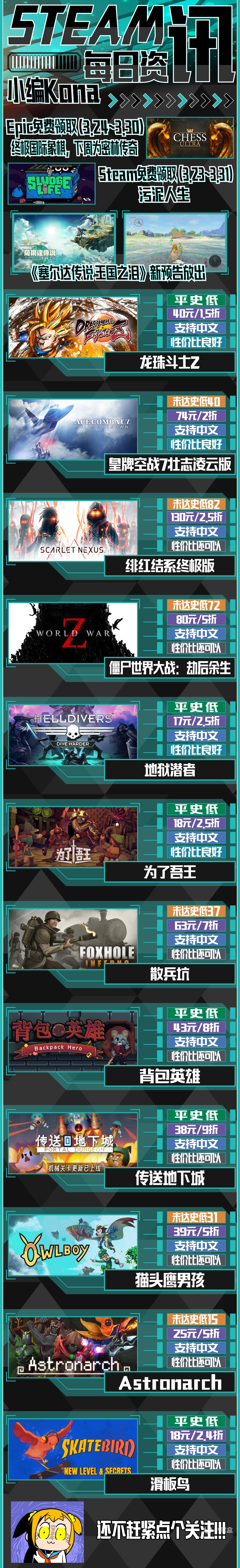 【PC游戏】Steam疯狂周三游戏推荐：地狱里开演唱会，爽到精致的射击体验-第1张