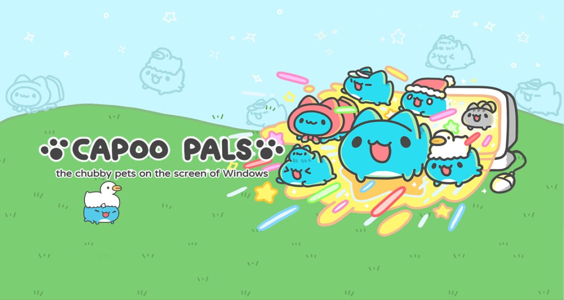 是貓貓蟲！《Capoo Pals 屏幕貓蟲咖波》現已發售，國區售價￥42