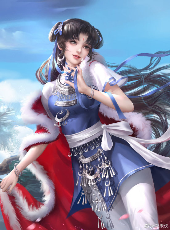 【PC遊戲】[遊戲女神]《仙劍奇俠傳》靈兒：仙靈島上別洞天，池中孤蓮伴月眠-第4張