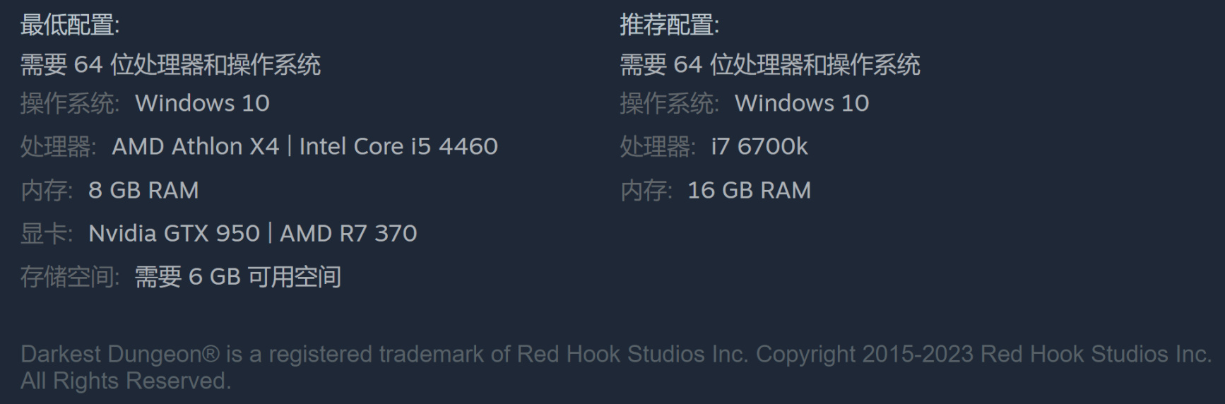 【PC游戏】回合制Rogue游戏《暗黑地牢2》现已在Steam发售，国区售价￥136-第12张