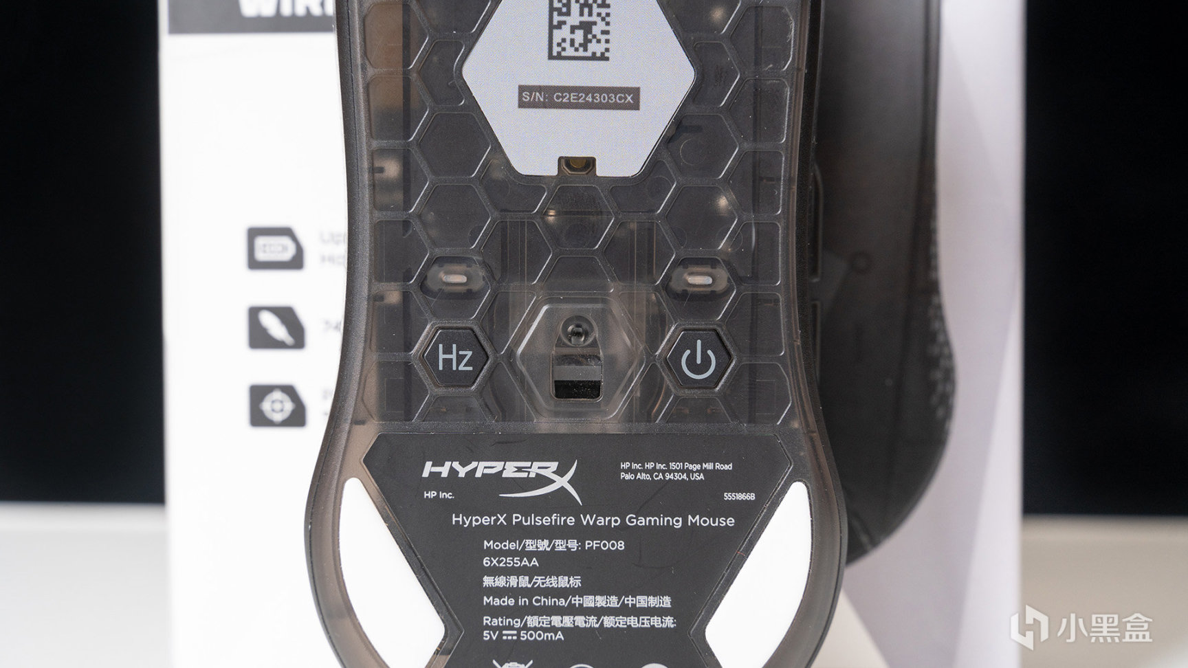 极度未知炽火无线游戏鼠标体验，100小时续航+黑透+轻量化设计！