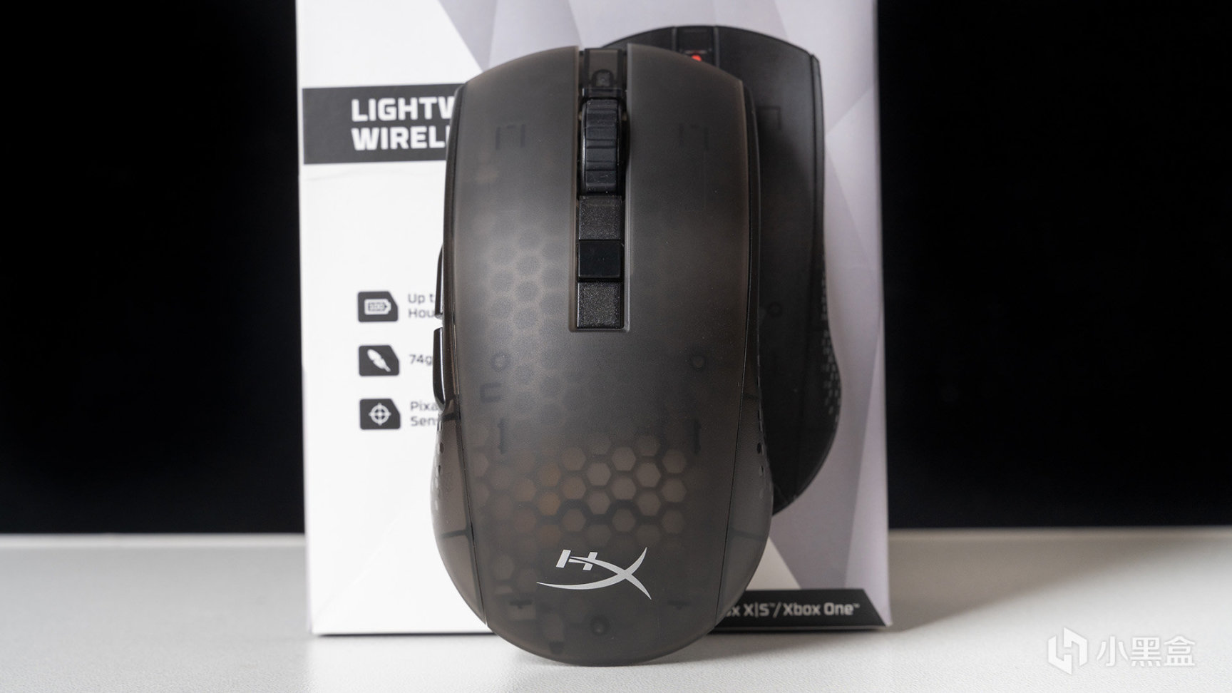 极度未知炽火无线游戏鼠标体验，100小时续航+黑透+轻量化设计！