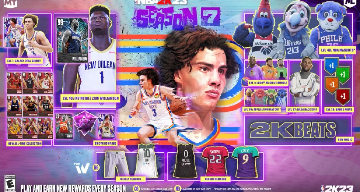 【賽季報告】NBA 2K23第七季發佈：無敵卡時代，未來是你的！