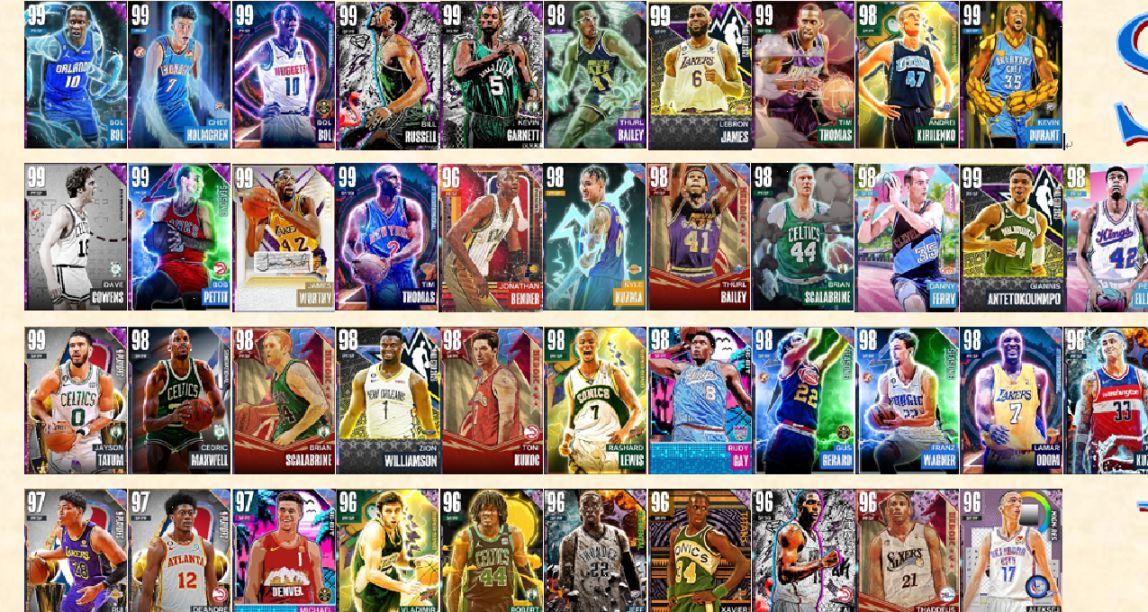 2K23MT第六赛季小前强度天梯图（附全价目表和购买指南)