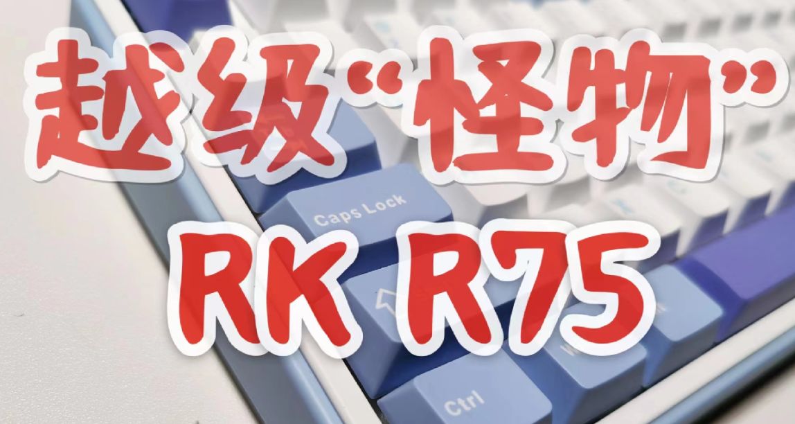 VGN:战吗？RK;战啊！RK R75 极度内卷市场下产生的越级 “怪物”