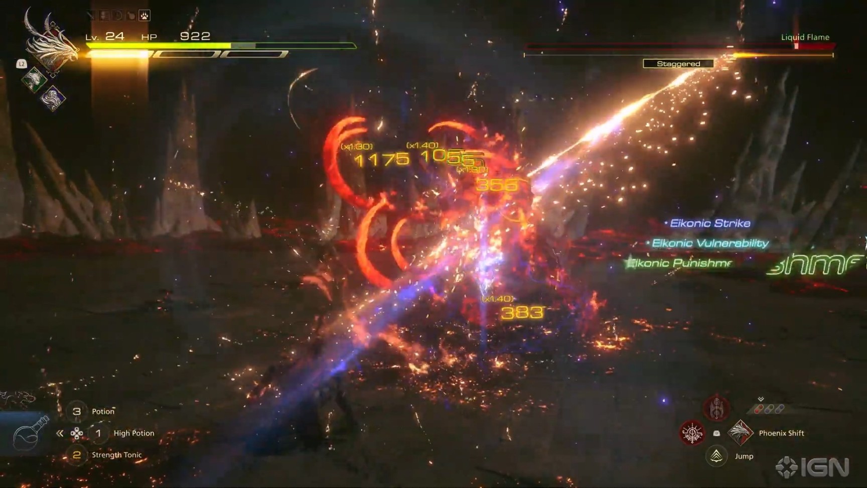 【PS】IGN发布《最终幻想16》BOSS战实机：大战液态火焰-第1张