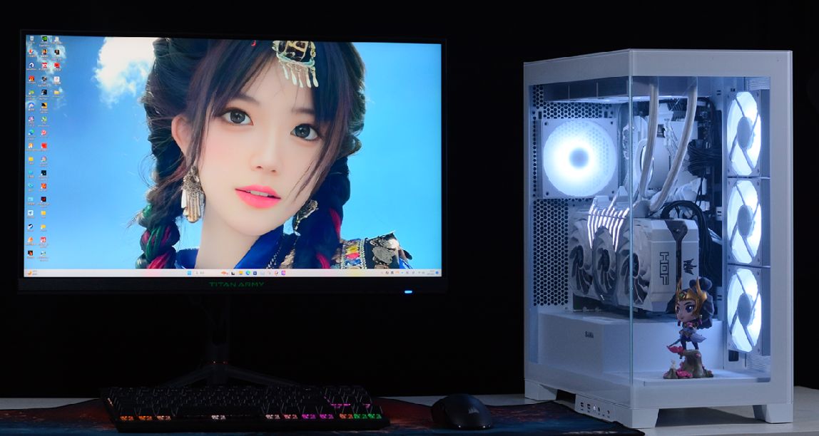 白色海景房谁不爱：13600K+4070Ti名人堂+先马大境界机箱装机分享