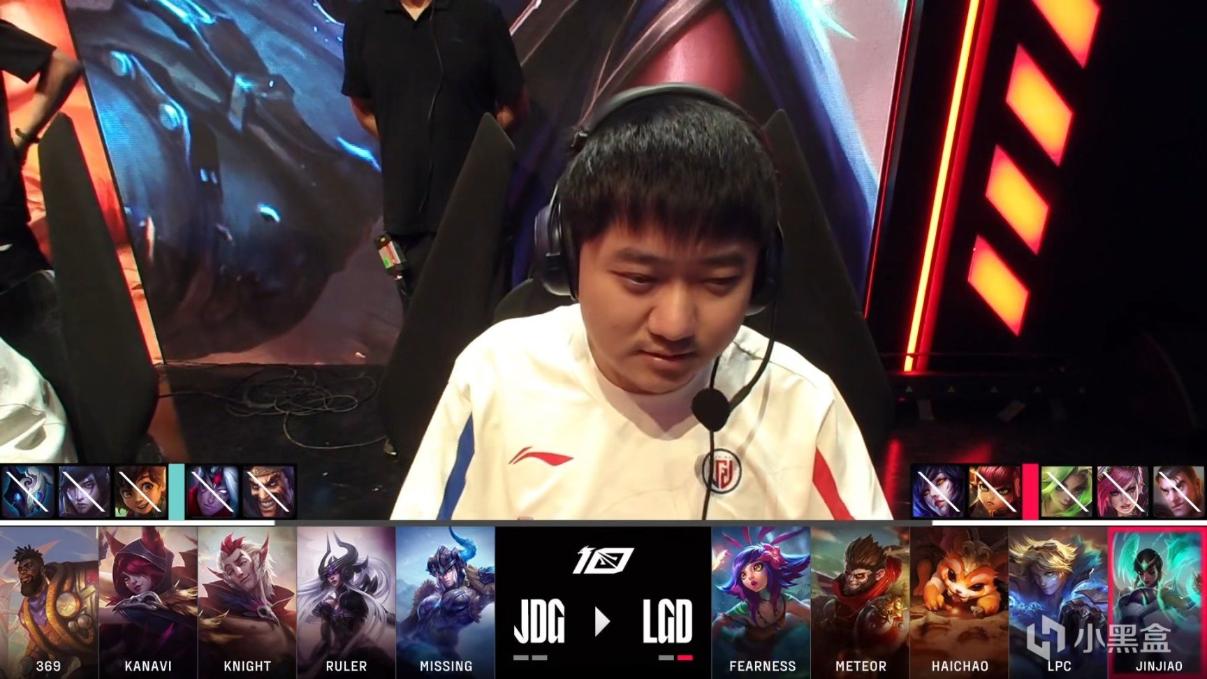 【英雄联盟】LPL夏季赛：Kanavi猪妹超神！JDG 1-1 LGD！-第1张