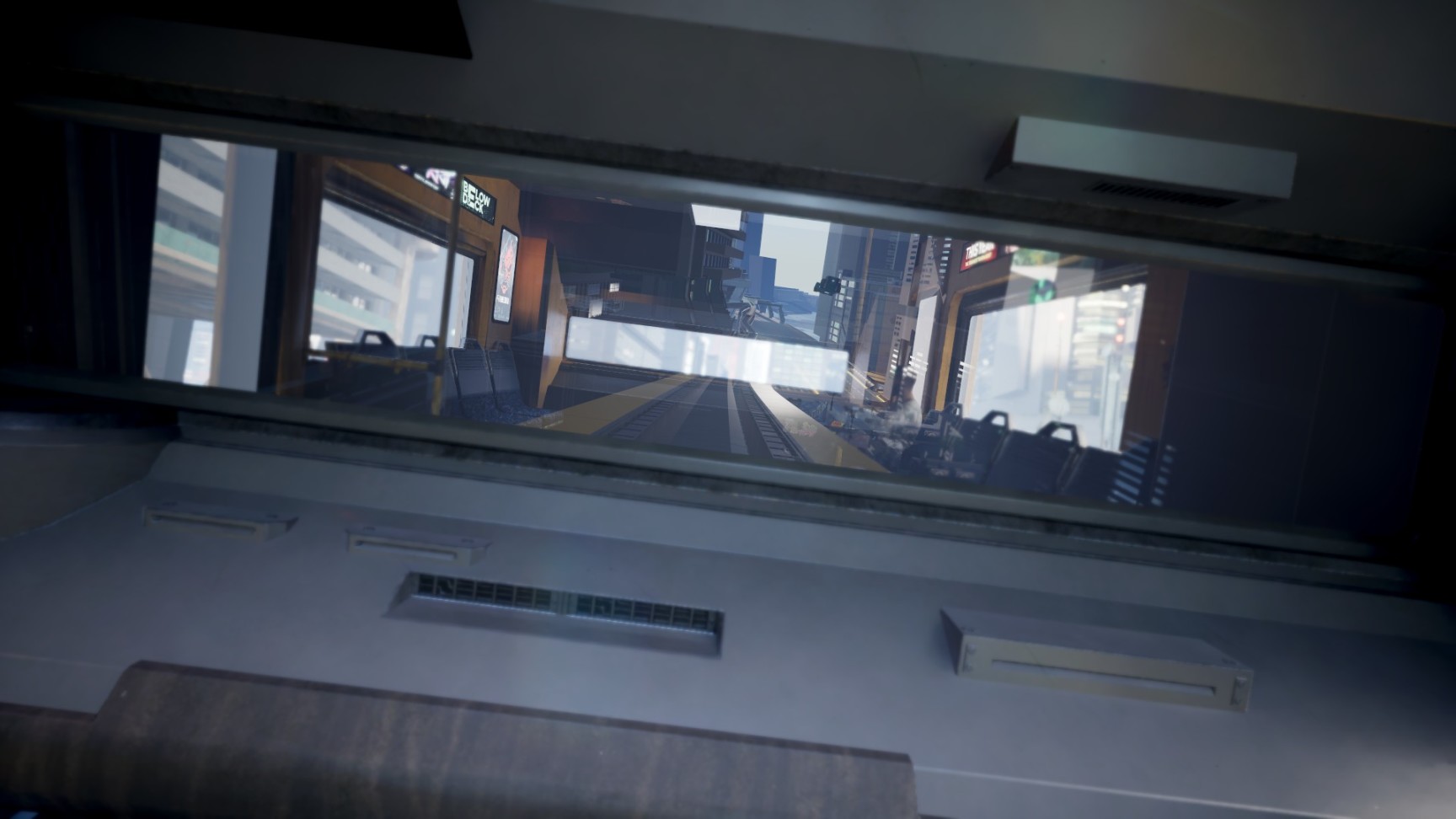 《赛博朋克2077》新MOD 完善地铁MOD车厢内部环境-第3张
