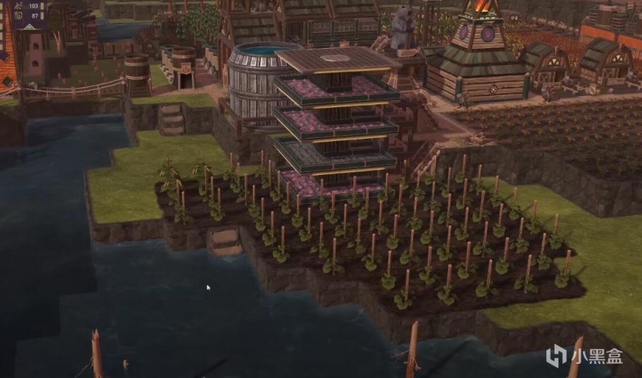【PC游戏】海狸浮生记，新版本铁牙哥的水培花园是叠高高建筑的新选择