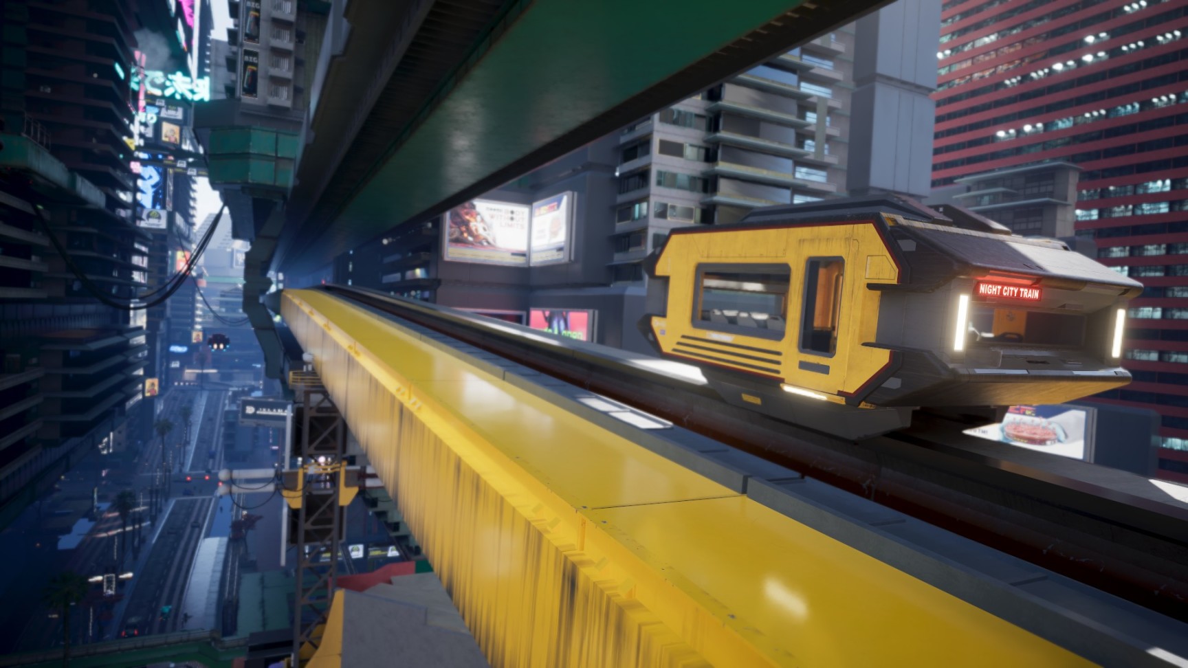 《赛博朋克2077》新MOD 完善地铁MOD车厢内部环境-第4张