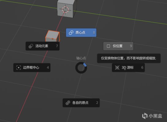 【Blender】黑鐵騎士Ⅱ筆記：P3 座標系與軸心點&P4吸附模式與衰減編輯-第2張