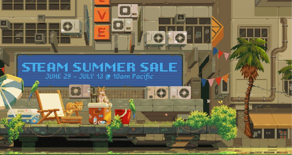 Steam夏促将于6月30日正式开启，神秘卡牌/活动贴纸现已出炉