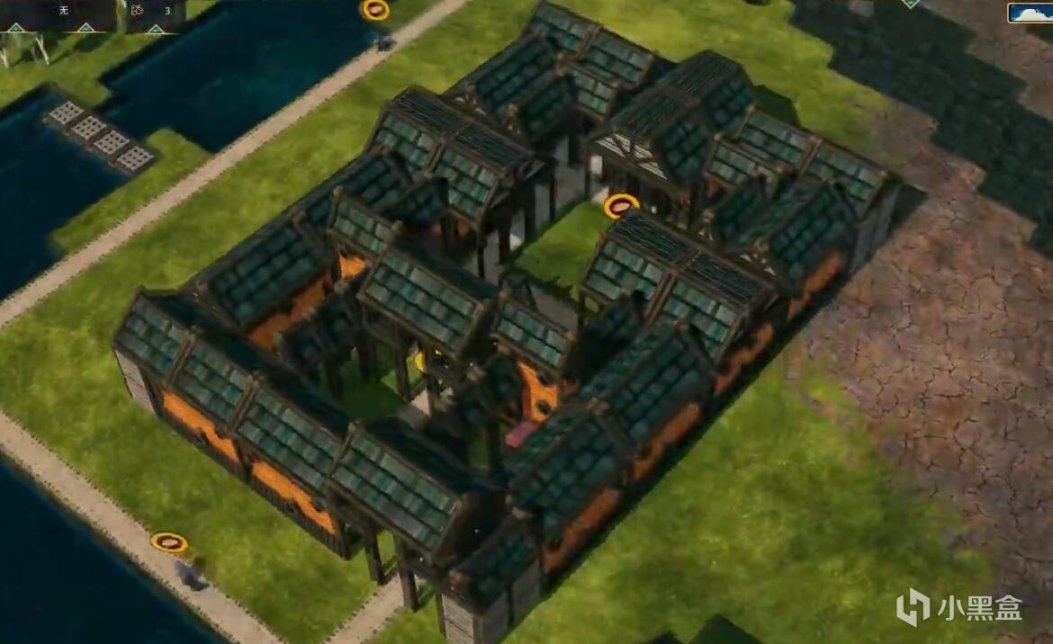 【PC遊戲】海狸浮生記，狸友帶領鐵牙們在海島家園修建出了“四合院”-第1張