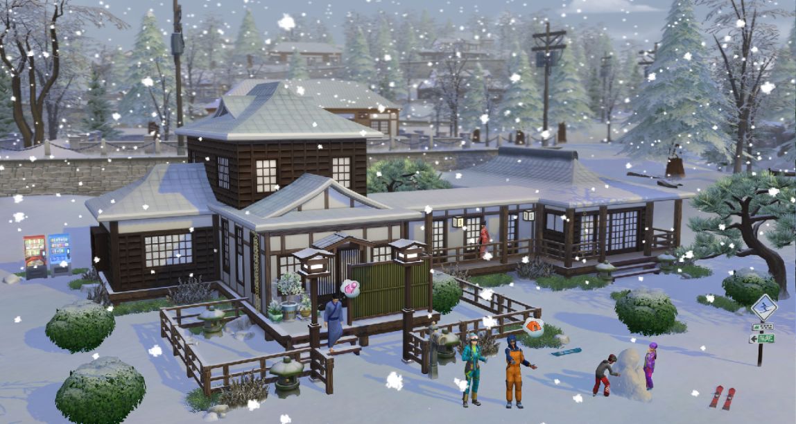 《模擬人生 4：雪國勝地》評測