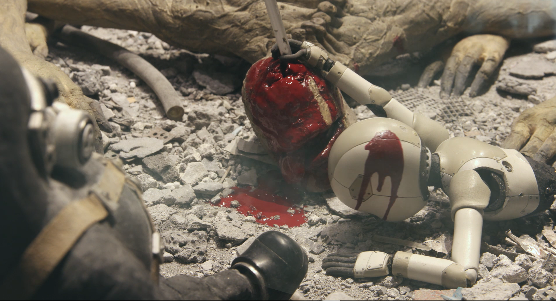 【影視動漫】科幻恐怖廢土定格動畫《廢頭》：被人工生命佔據的恐怖地底世界-第41張