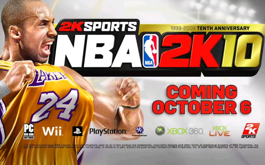 【PC游戏】NBA 2K历年封面——科比4次登上封面，谁是你的青春？-第7张