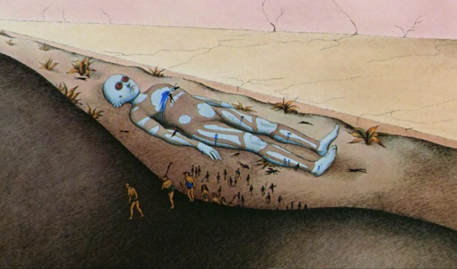 【影视动漫】当人类被像蚂蚁一样玩弄虐杀：70年代的超前想象力《原始星球》-第22张