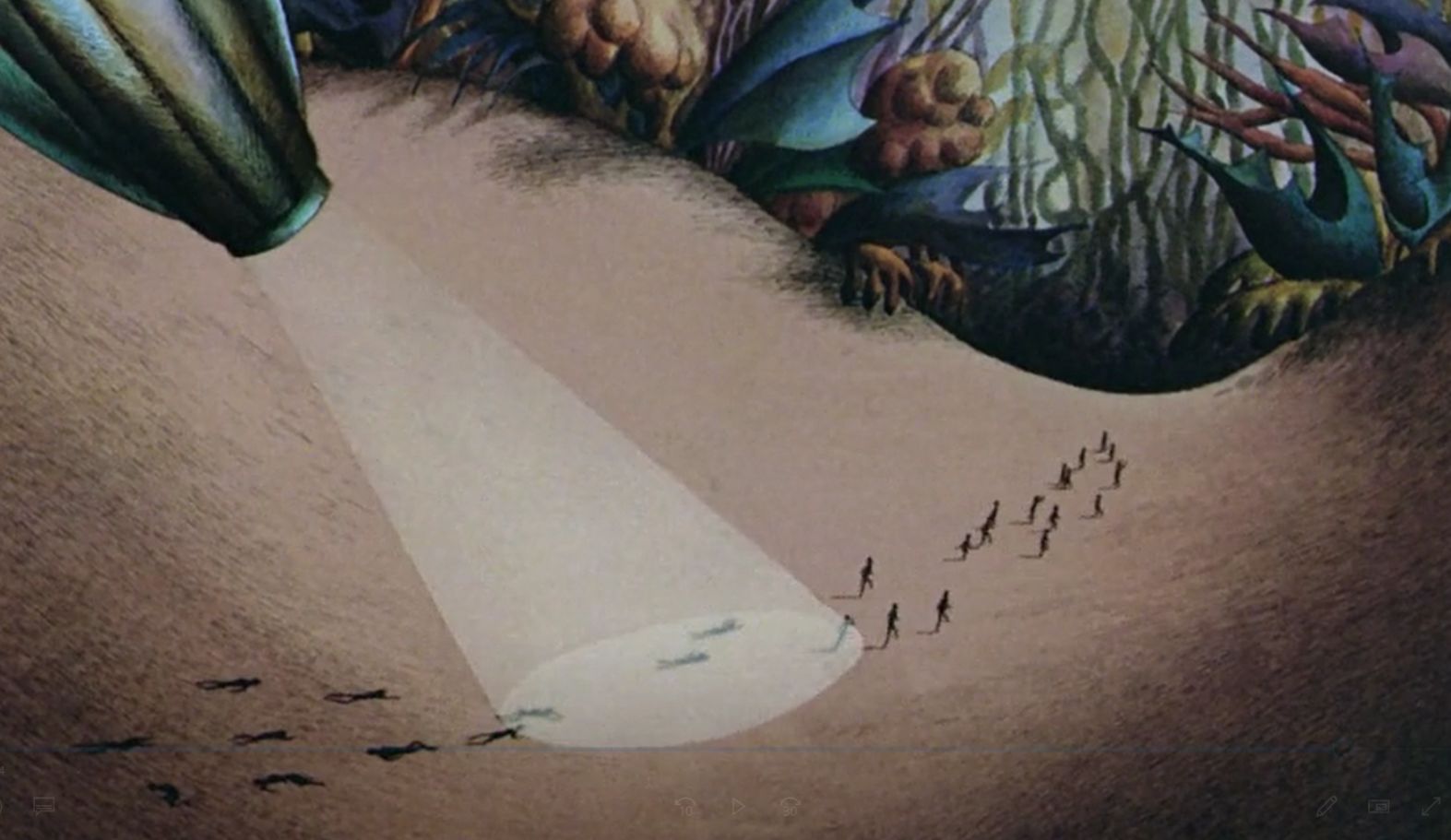 【影视动漫】当人类被像蚂蚁一样玩弄虐杀：70年代的超前想象力《原始星球》-第24张
