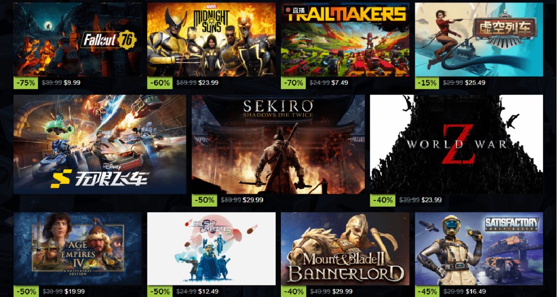 steam夏日特惠，快來搶購你最喜歡的遊戲！(第八彈)