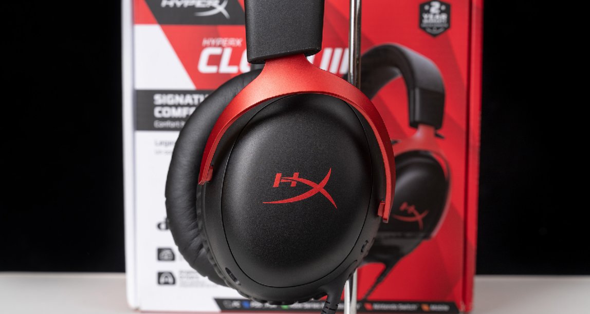 極度未知HyperX Cloud III颶風3遊戲耳機體驗，延續經典細節升級