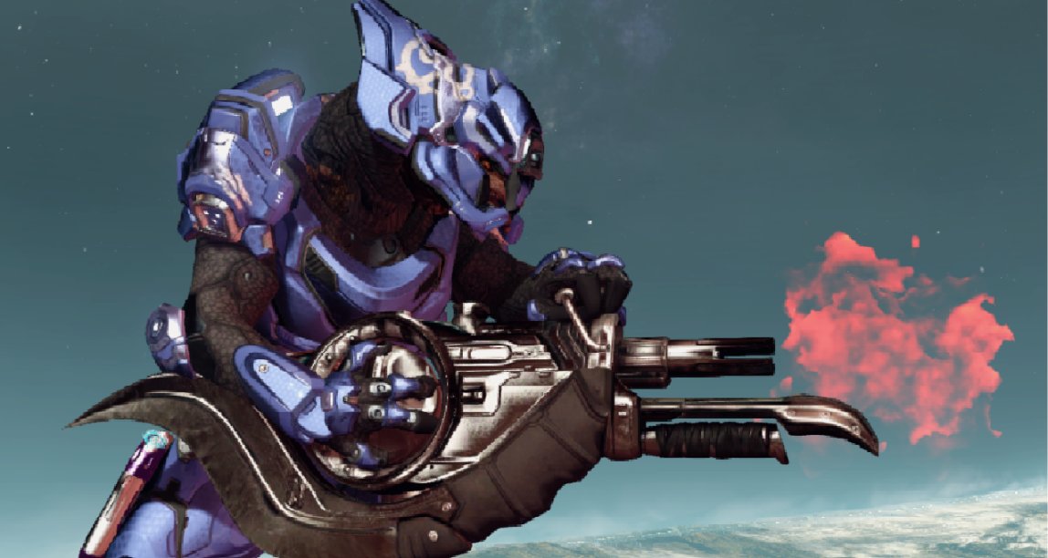 【HALO設定科普】25式榴彈發射器 —— 鬼面獸榴彈槍