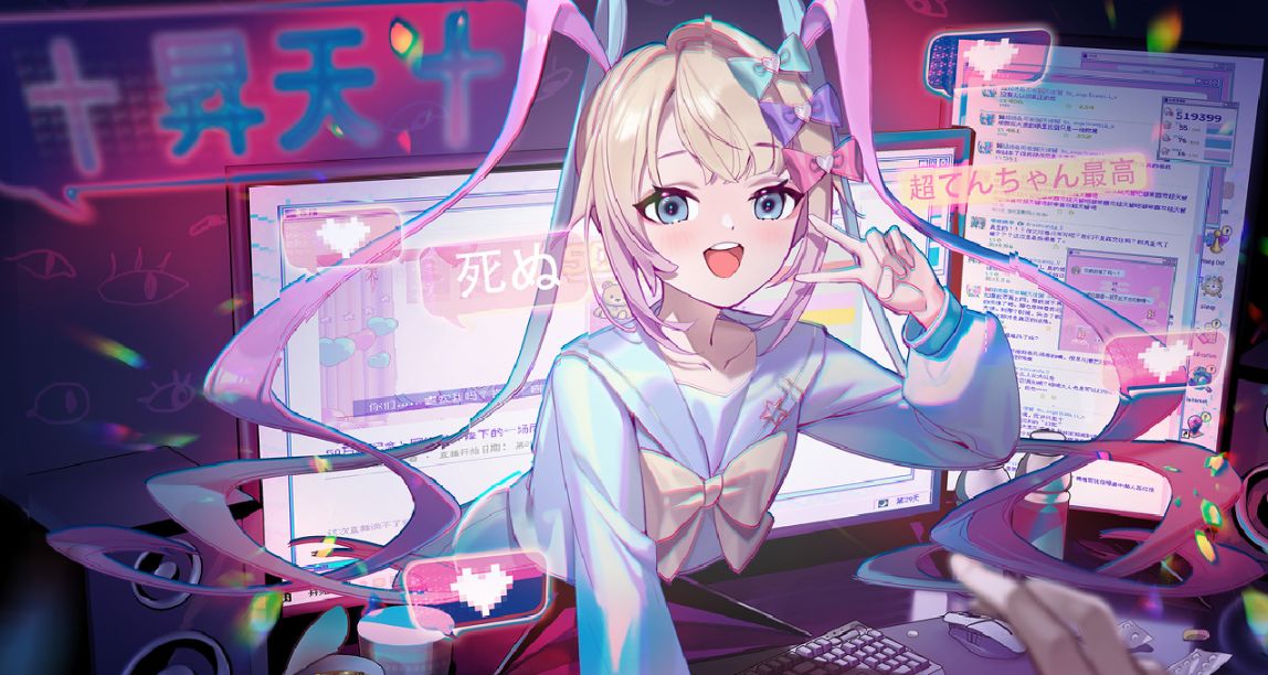 獨立遊戲推薦《主播女孩重度依賴》：一個女孩，照映網絡世界