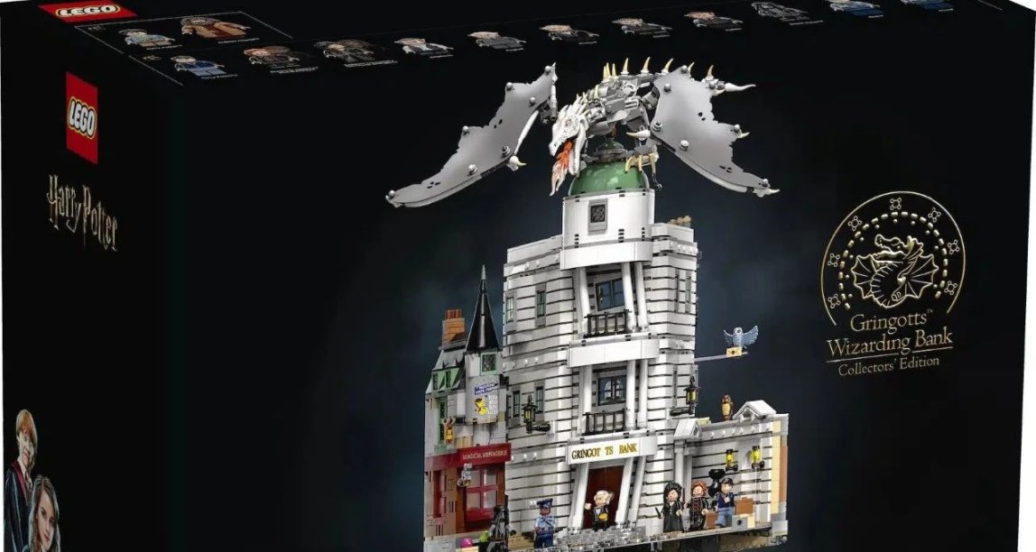 樂高哈利·波特76417 古靈閣™巫師銀行——收藏版正式發佈！