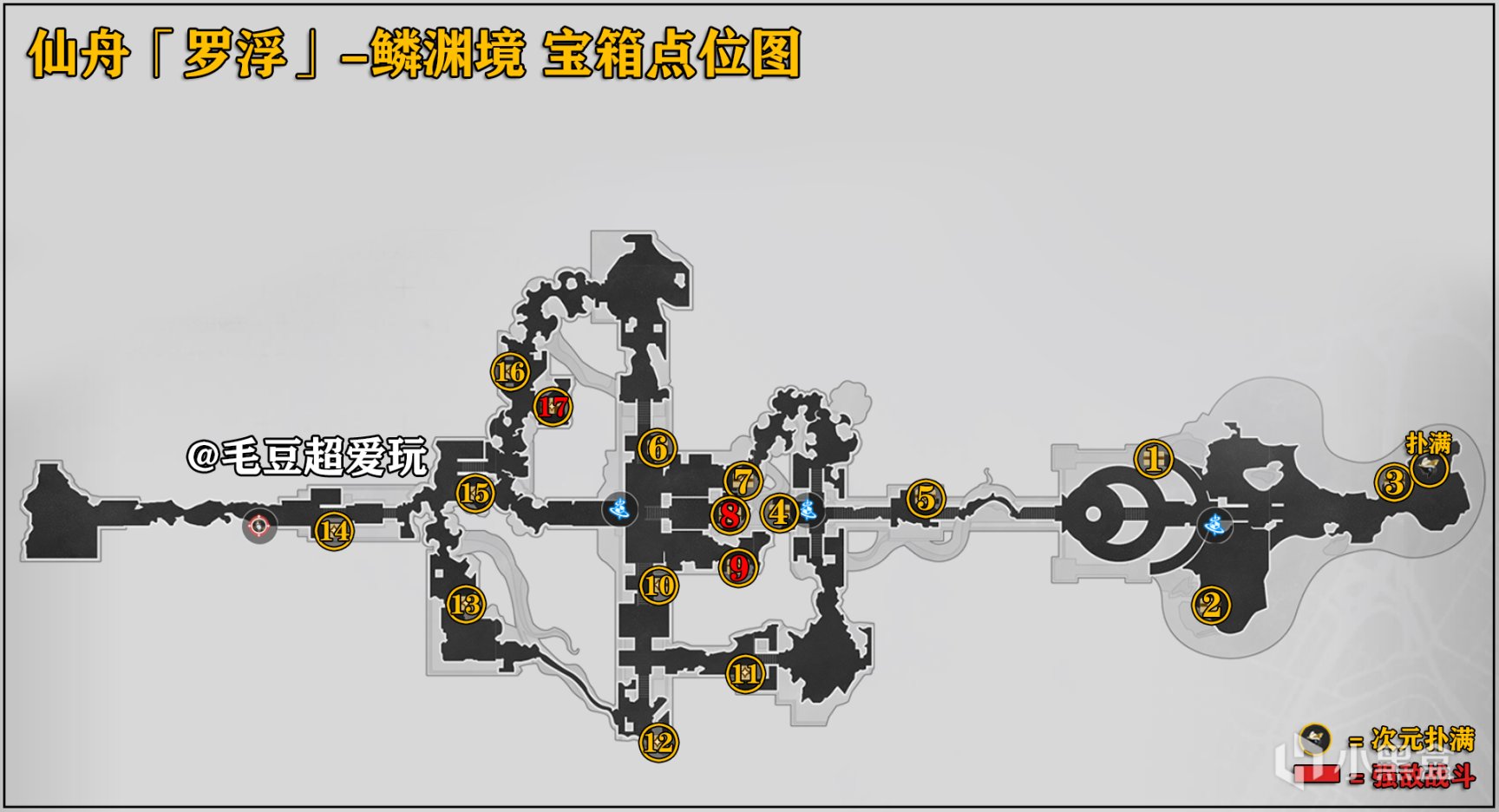 【崩壞：星穹鐵道】「V1.2攻略」仙舟羅浮-「鱗淵境」寶箱全收集-第1張