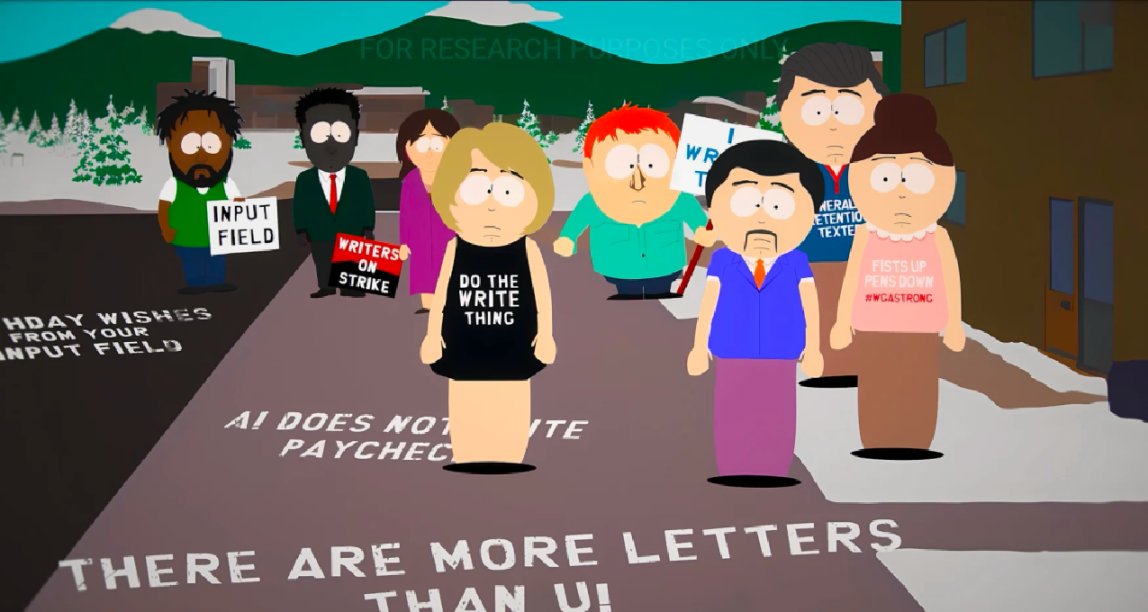 地獄笑話！好萊塢抵制AI事件，反被AI寫入最新劇本！