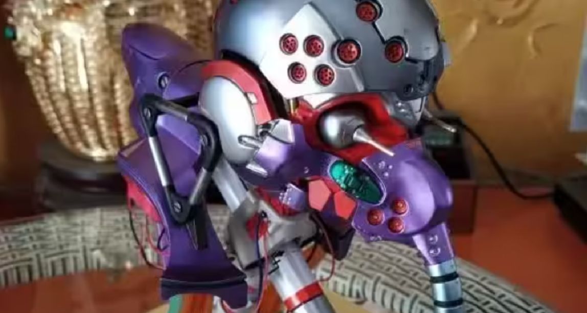 初号机内构？EVA训练机模型展示