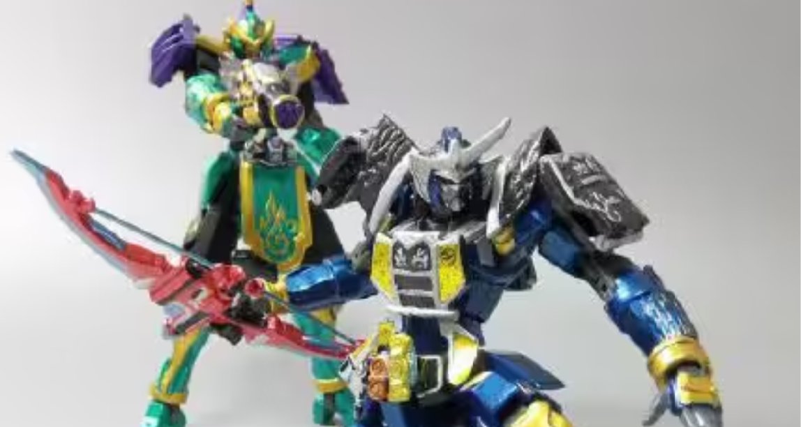 《假面骑士》铠武柠檬阵羽织高达模型