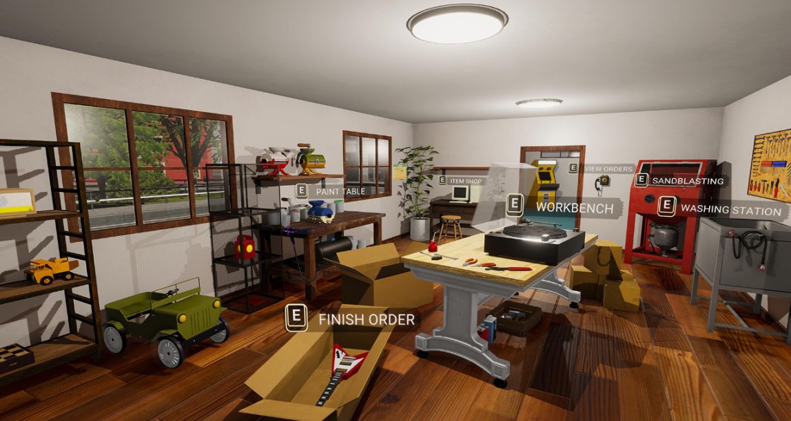 师傅，你是做什么工作的？——《修理厂：修复模拟器》