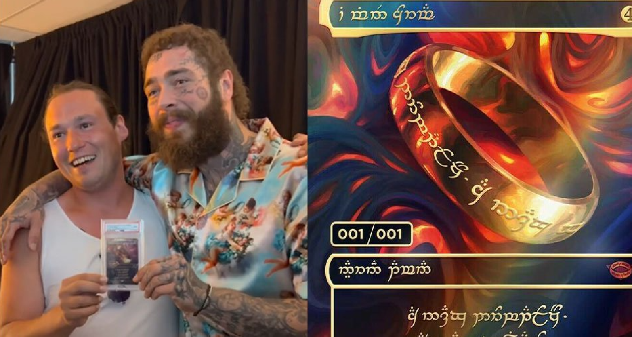 全球唯一《至尊戒》萬智牌，被Post Malone以超250萬美元拿下